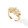 Juicy Grape Original Design Light Luxury Cinnamon Enamel Ring Women Niche Design Premium Feeling Open Adjustable - Image 5