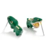 Animal bite earrings three-dimensional earrings weird fun dinosaur earrings female original design simple personality compact earrings - Image 4