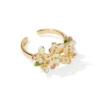 Juicy Grape Original Design Light Luxury Cinnamon Enamel Ring Women Niche Design Premium Feeling Open Adjustable - Image 3